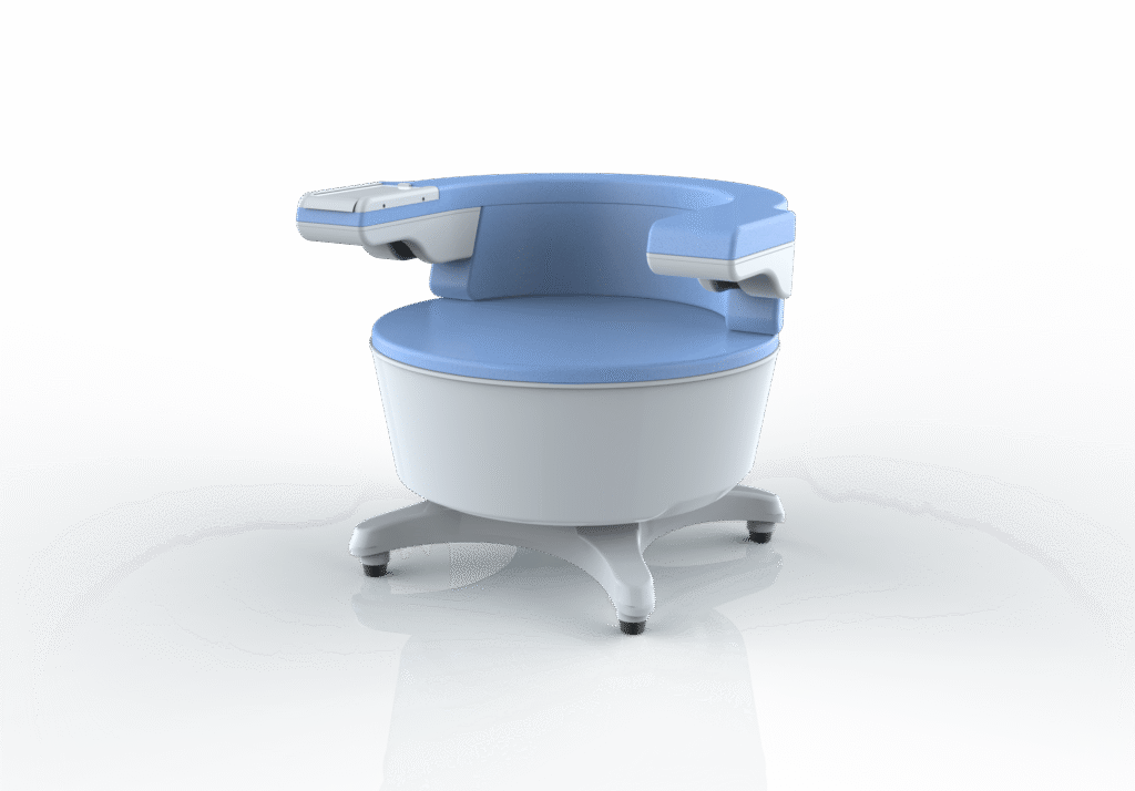 蓝色皮质幸福椅.210